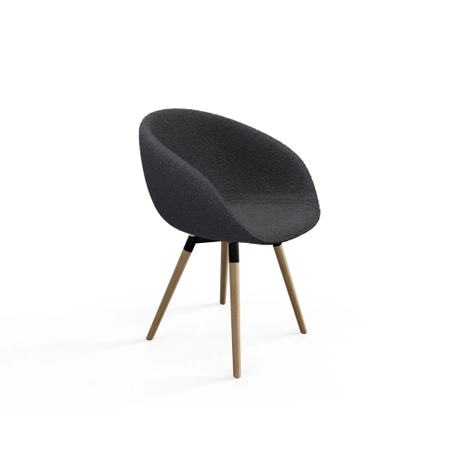 Krzesło KR-502 Ruby Kolory Tkanina Abriamo 08 Boucle Design Italia 2025-2030